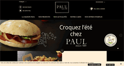 Desktop Screenshot of paul.fr